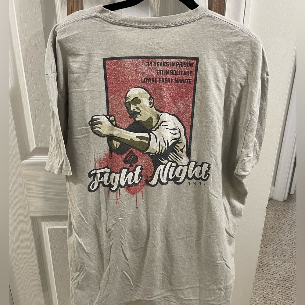Zero Foxtrot T-Shirt Size XL taupe Fight Night